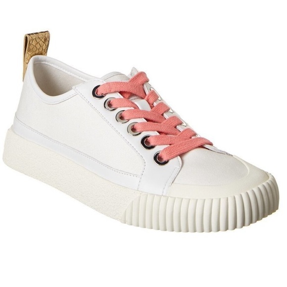 Veronica Beard Shoes - Veronica Beard "Parise" Canvas/ Leather Sneakers Size: 11